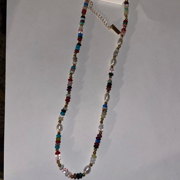 Colorful Beaded Necklace - Picture 2 of 2